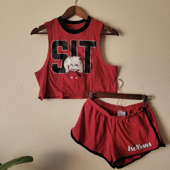 Hot Topic Intimates & Sleepwear Hot Topic Inuyasha Sleep Set Poshmark